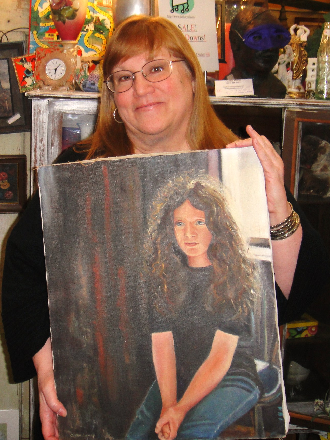Lone Star Antique Mall & the Winner! 006